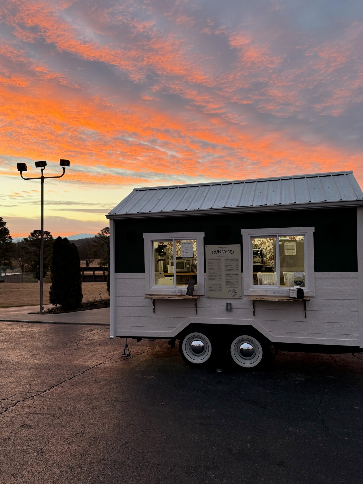 The Morning Dove Coffee trailer